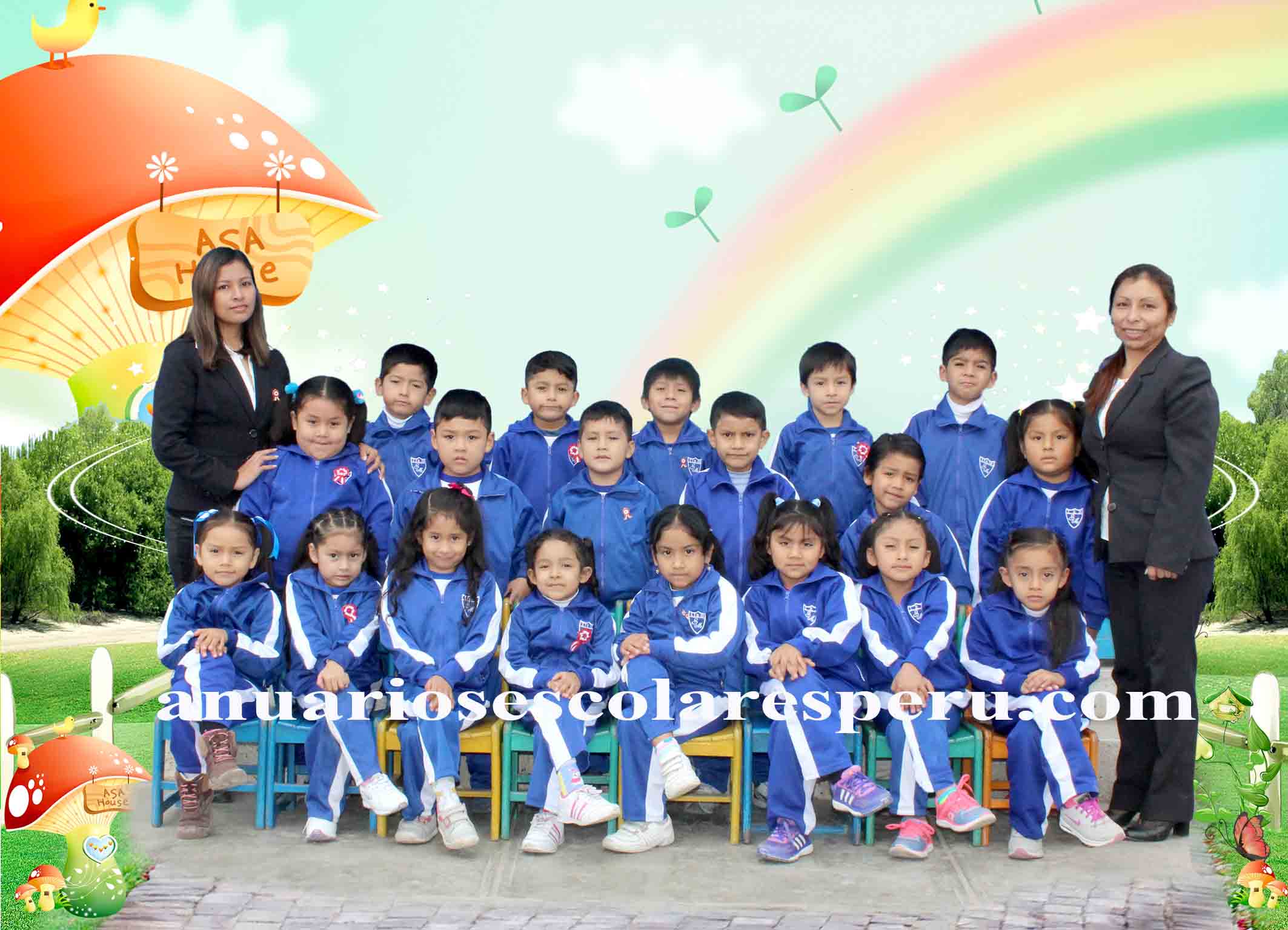 Foto Grupal Promoción Inicial Colegio Pachacútec