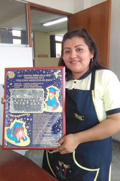 Placa Recordatoria Promoción Inicia Colegio Señora de la Cruz