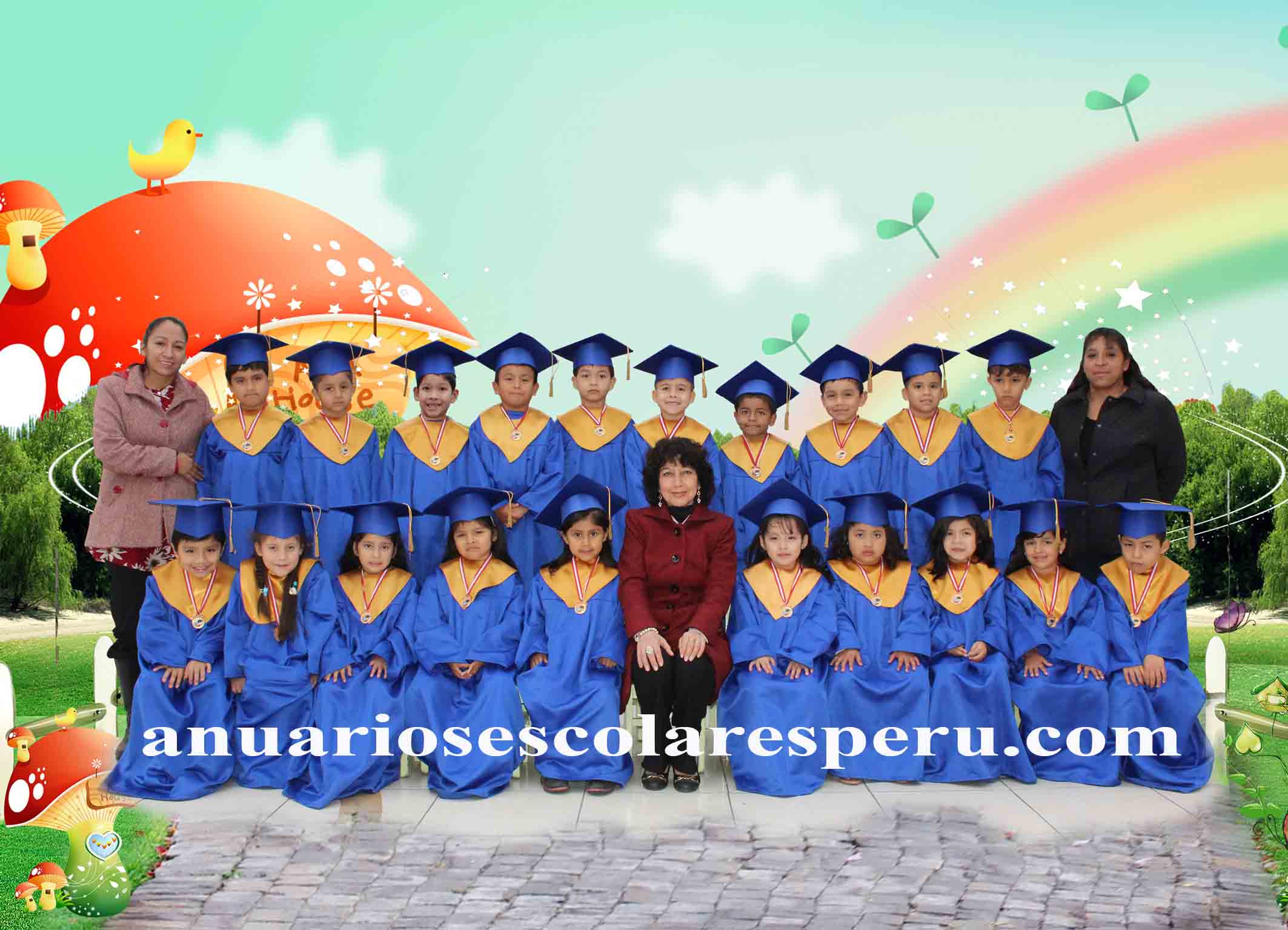 Foto Grupal Promoción Inicial Colegio San Luis